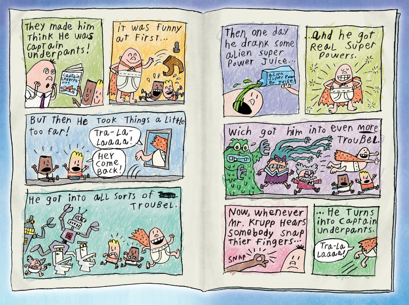 Captain Underpants BK 11: The Tyrannical Retaliation of the Turbo Toilet 2000 (Colour Edition)