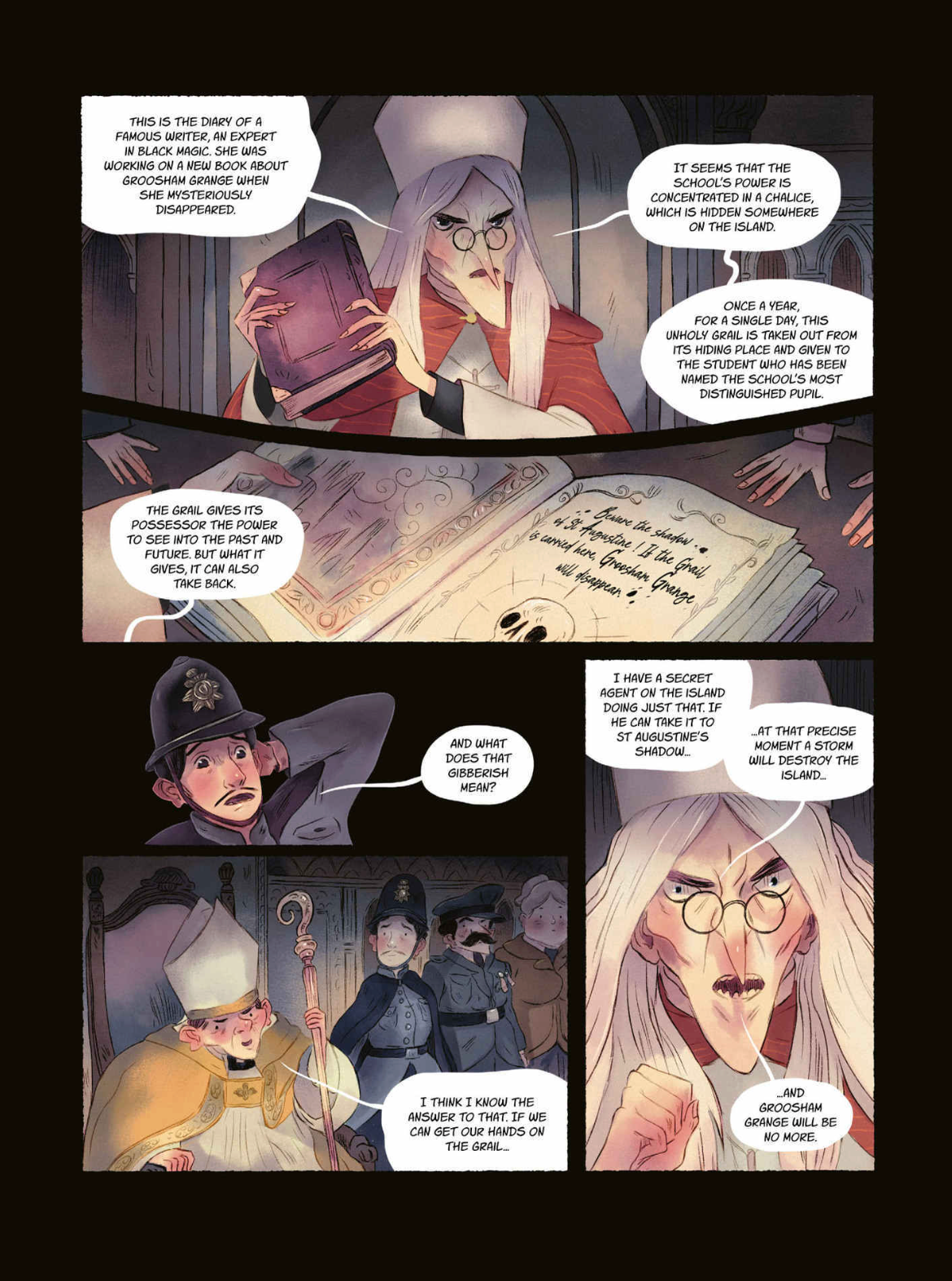Return to Groosham Grange Graphic Novel