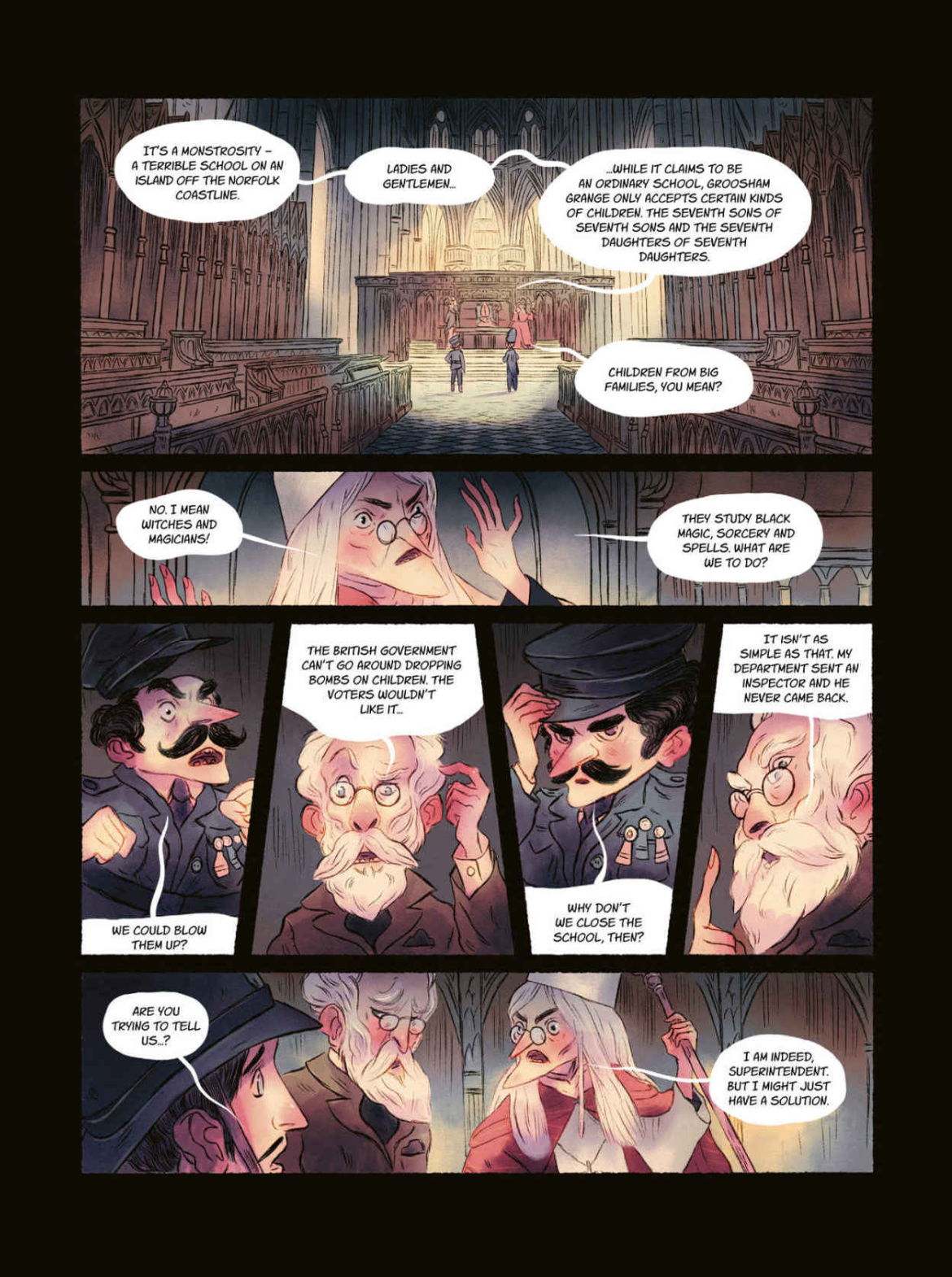 Return to Groosham Grange Graphic Novel