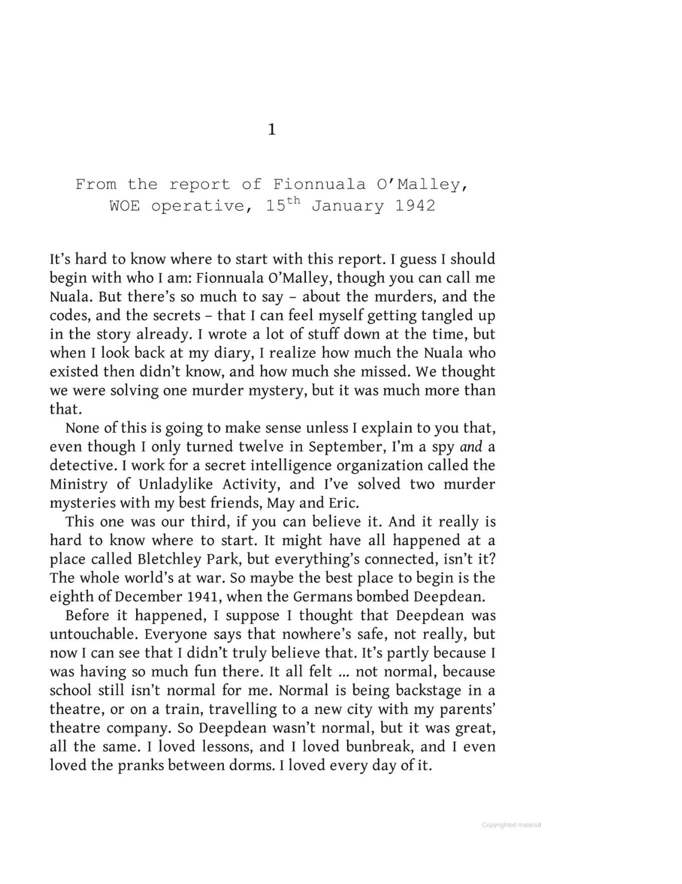 The Ministry of Unladylike Activity: A Stocking Full of Spies