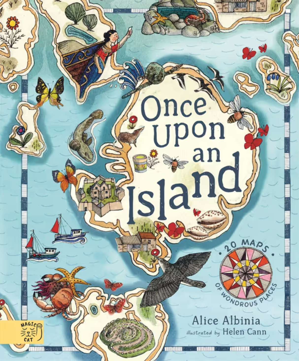 Once Upon an Island: 20 Maps of Wondrous Places