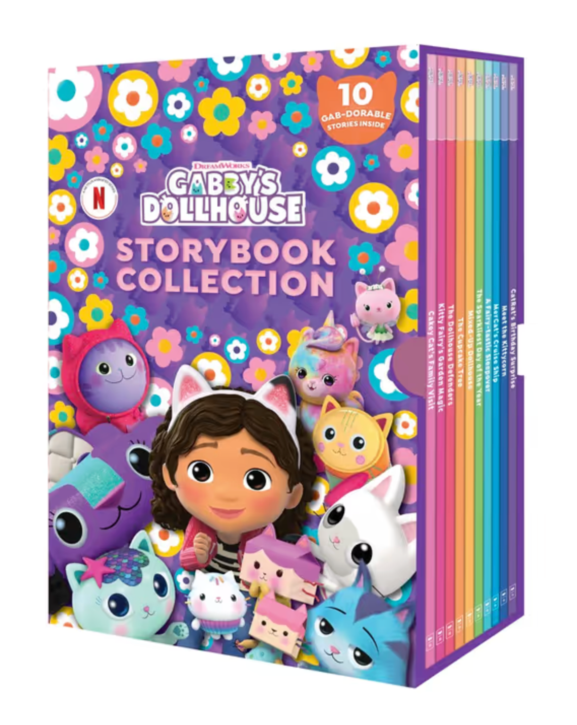 Gabby's Dollhouse Storybook Collection (DreamWorks) 10 Book Boxed Set (slipcase)