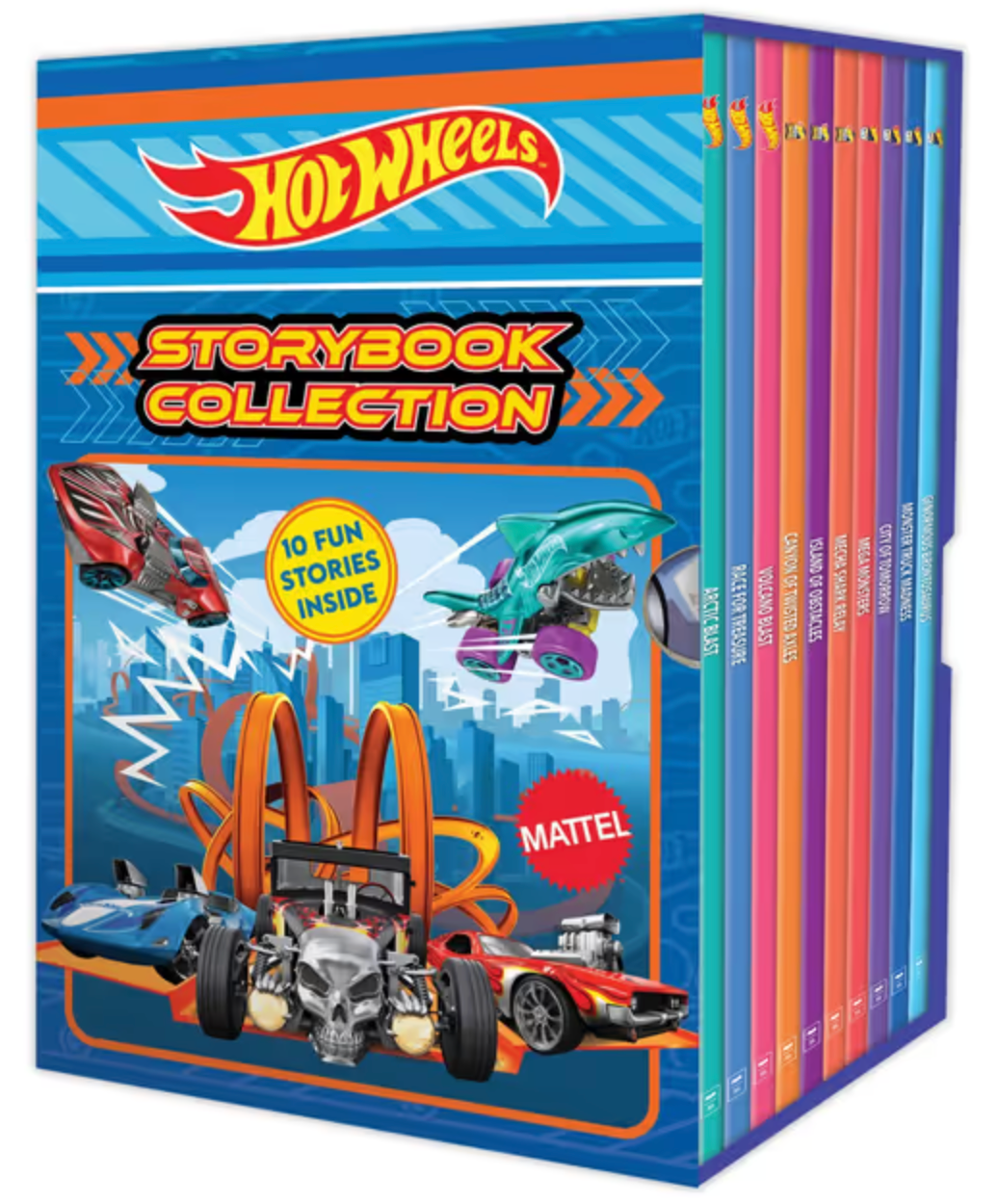 Hot Wheels Storybook Collection (Mattel) 10 Book Box Set (slipcase)