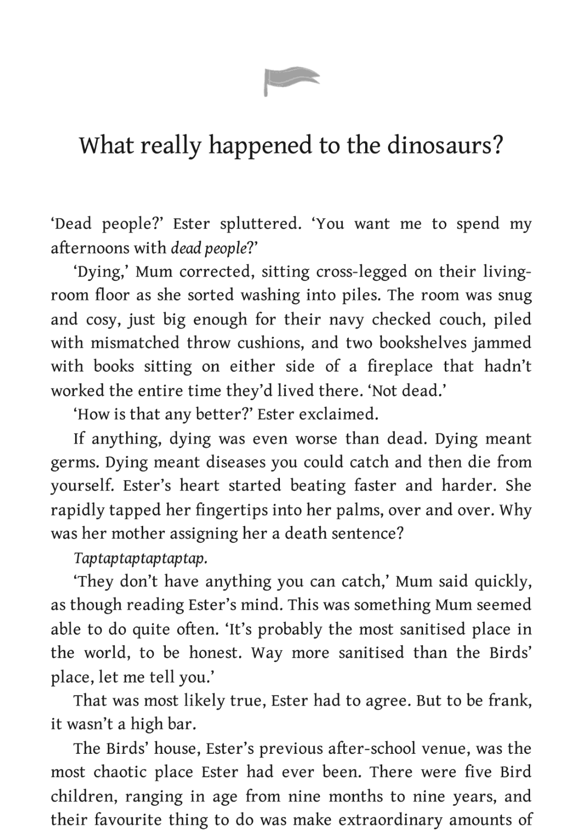 Eighty-Nine Questions for After