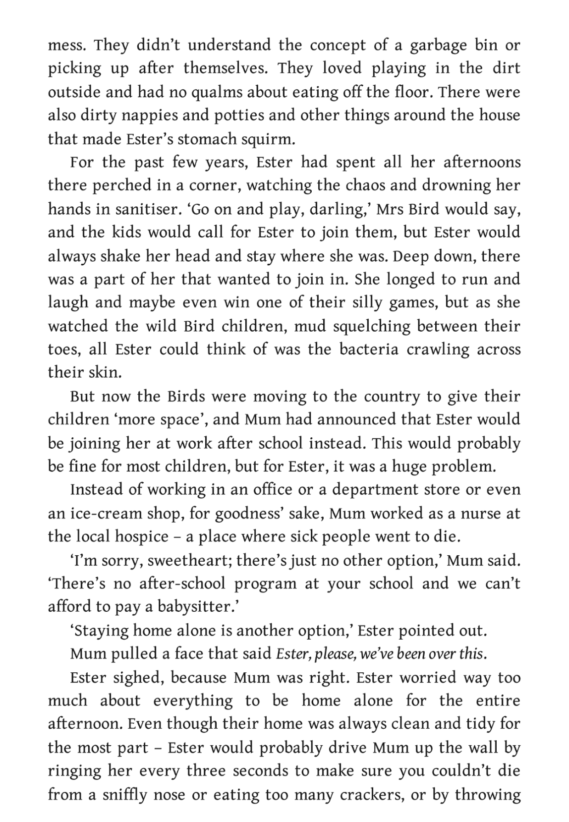 Eighty-Nine Questions for After