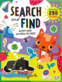 Search and Find Activity Book With Press-out Pages