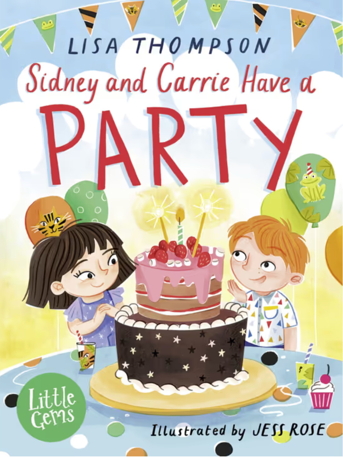 Sidney And Carrie Have A Party (Dyslexia-friendly)