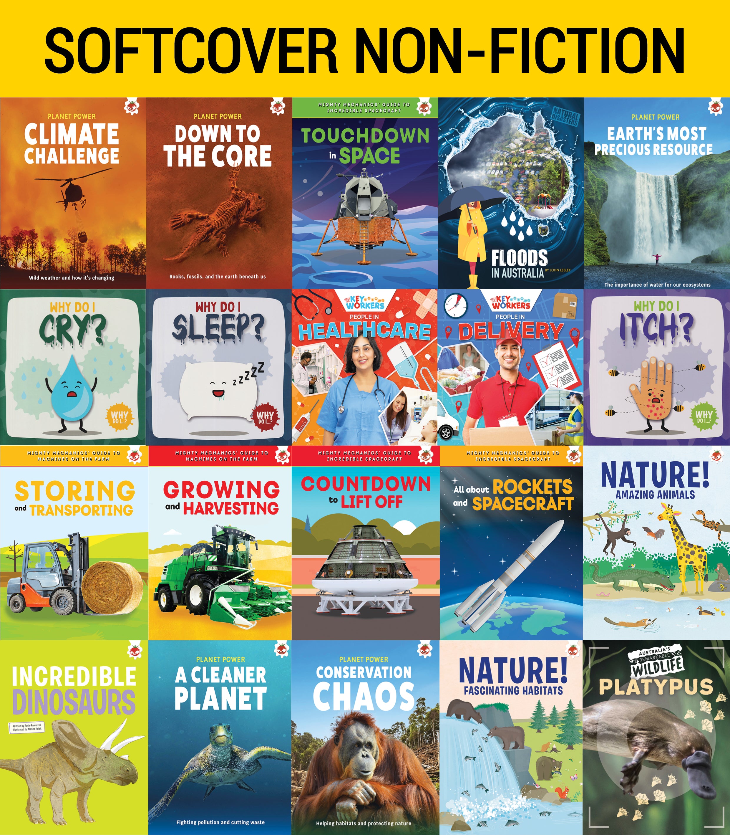 Non-fiction (Softcover) Variety Pack (40 titles)