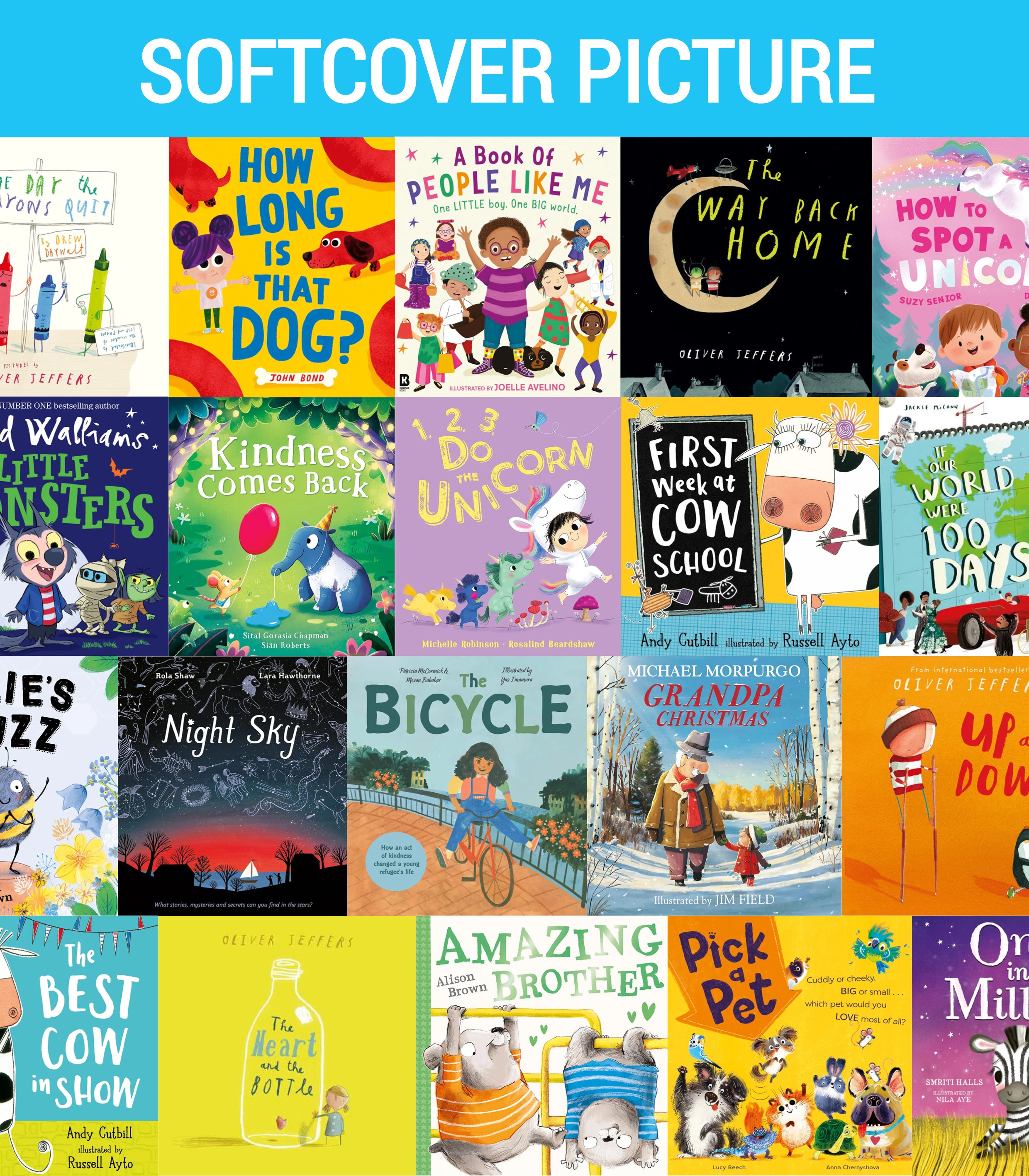 Picture Book (Softcover) Variety Pack (40 titles)