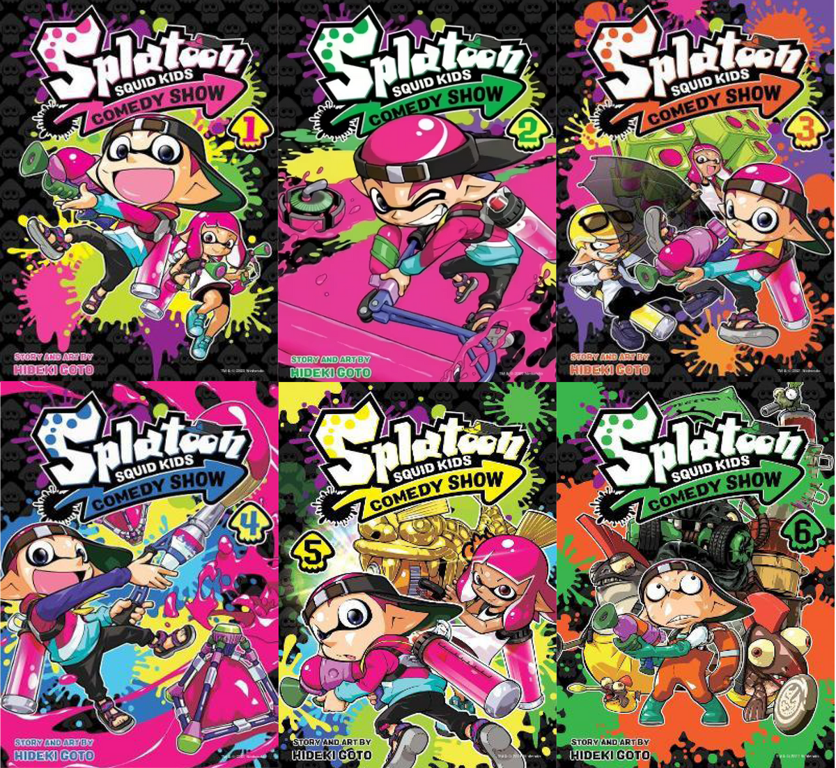 Splatoon: Squid Kids Comedy Show 6 Pack