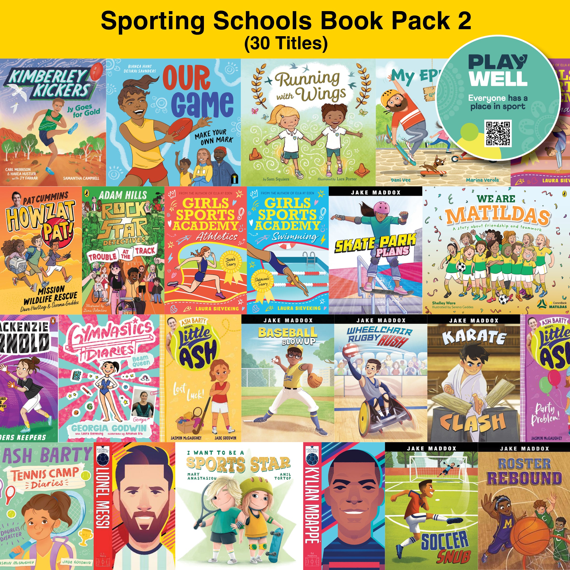 Sporting Schools Book Pack 2 (30 titles)