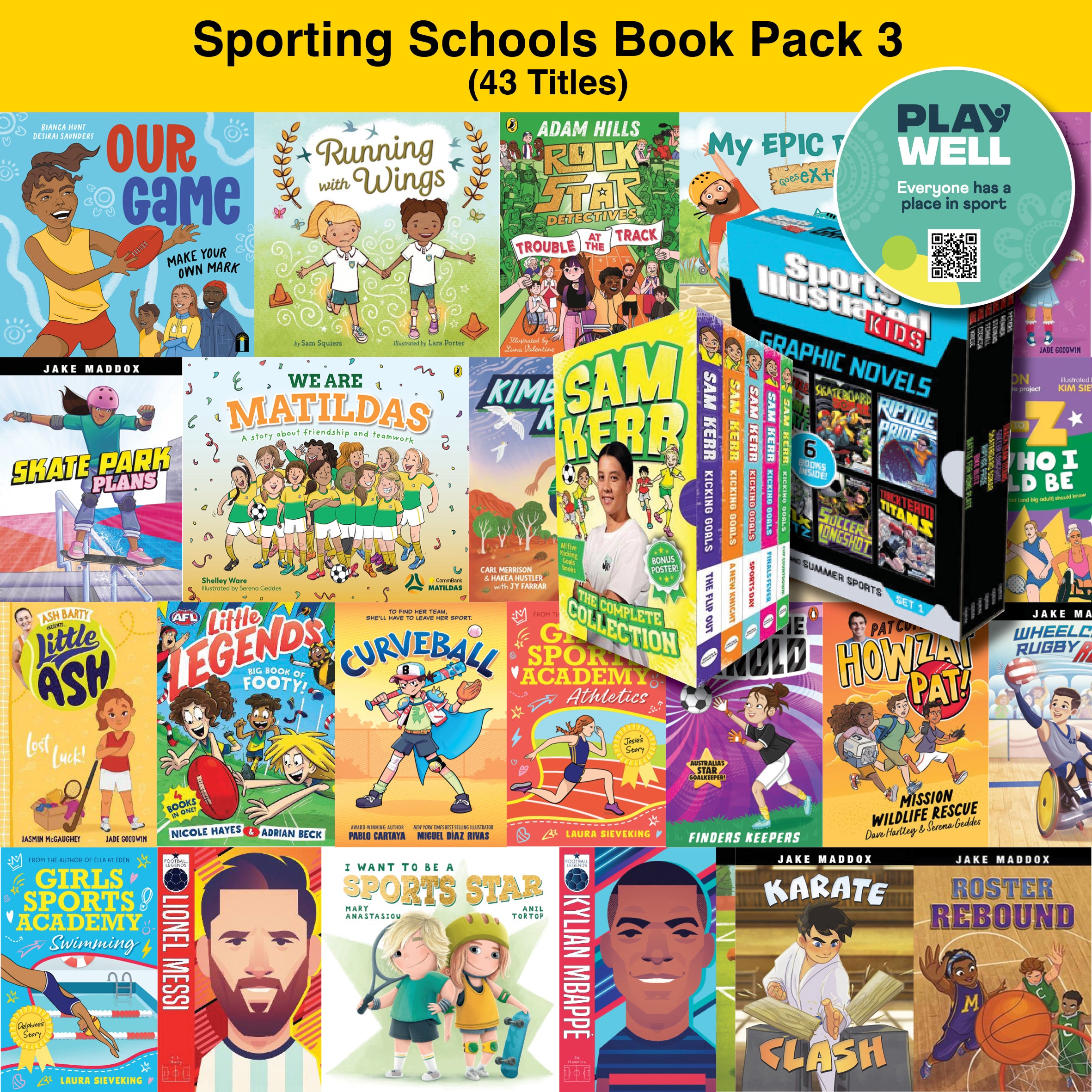 Sporting Schools Book Pack 3 (43 titles)