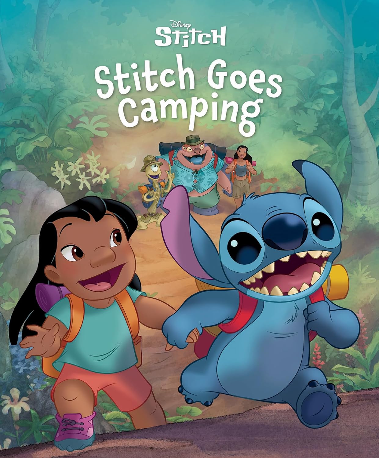 Disney: Stitch Goes Camping (Deluxe Storybook)