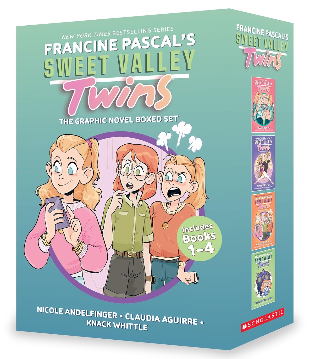 Sweet Valley Twins: The Graphic Novel 4-Book Boxed Set