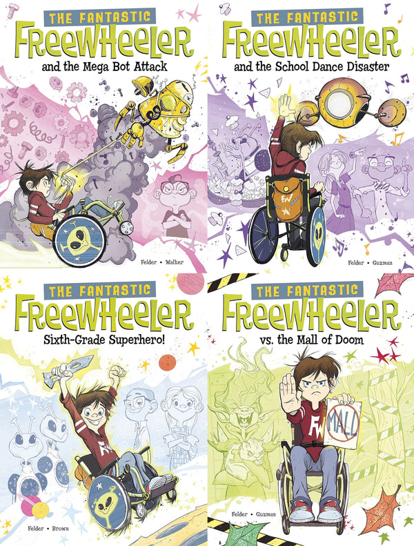 The Fantastic Freewheeler 4 Pack