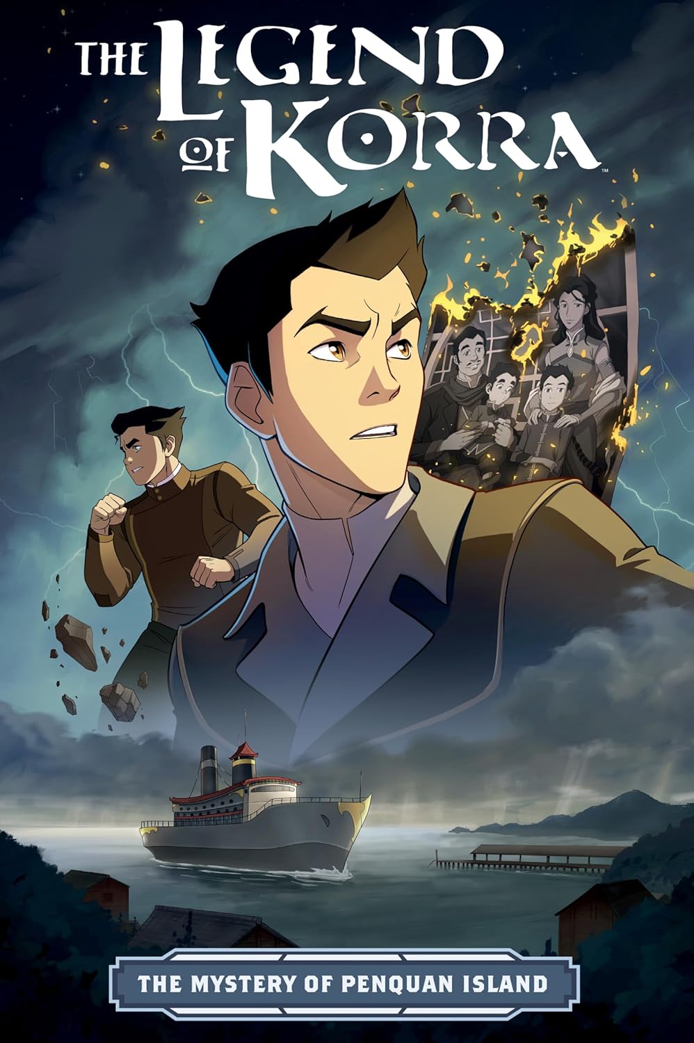 Nickelodeon: Avatar - The Legend of Korra: Mystery of Penquan Island (Graphic Novel)