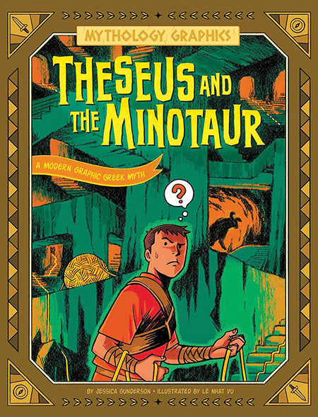 Mythology Graphics: Theseus and the Minotaur