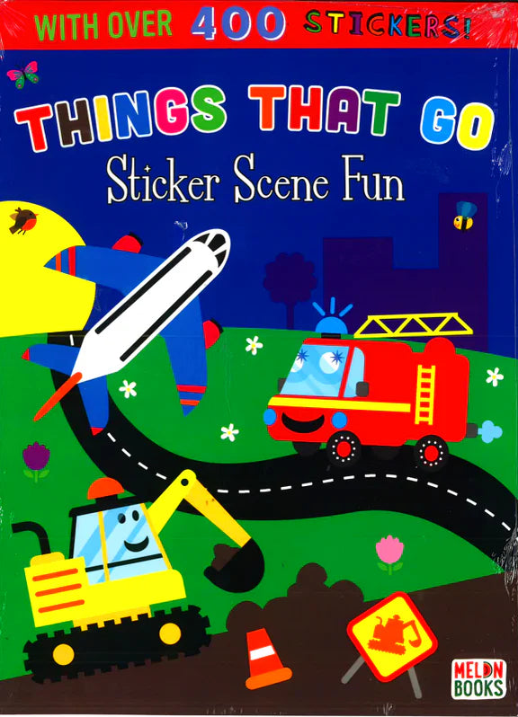 Things That Go Sticker Scene Fun