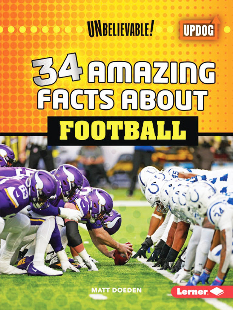 Unbelievable: 34 Amazing Facts about Football HARDCOVER