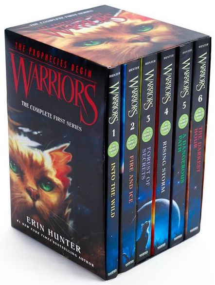 Warriors: The Prophecies Begin Box Set Volumes 1 - 6 (slipcase)