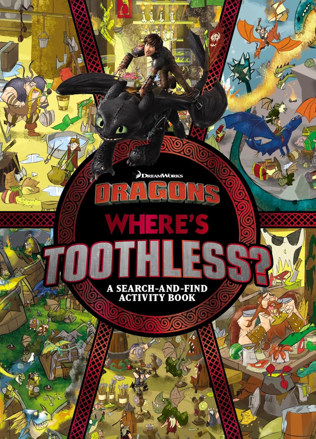 Where's Toothless?: A Search-and-Find Activity Book