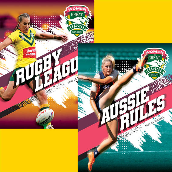Women in Great Aussie Sports 2 Pack Hardcover