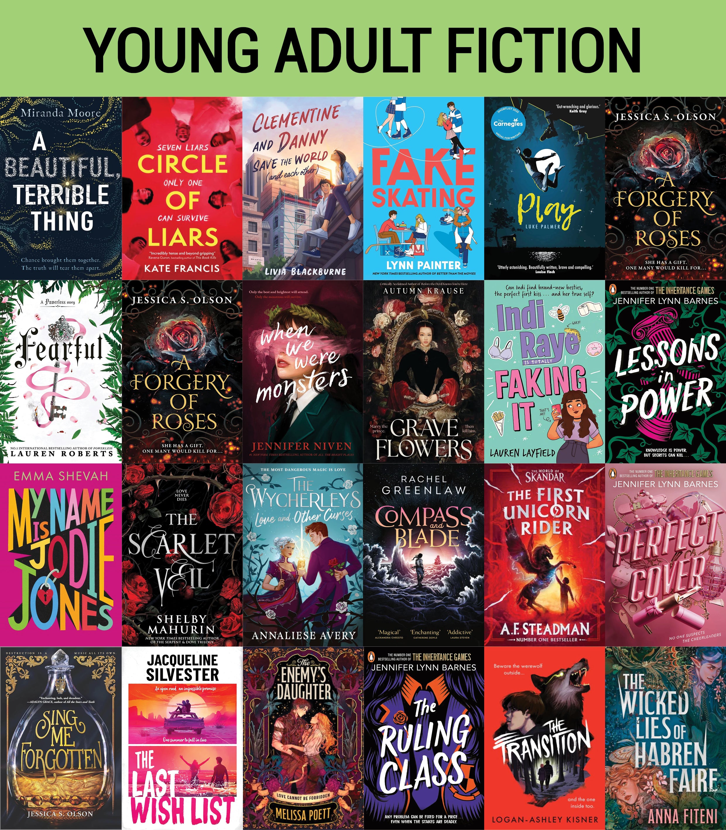 Young Adult Fiction Variety Pack (30 titles)