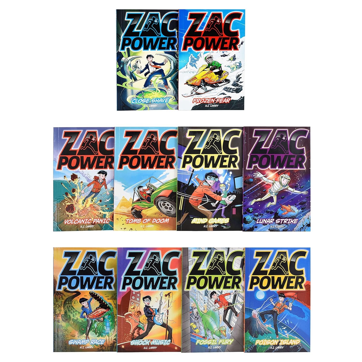 Zac Power Top 10 Books Collection Box Set