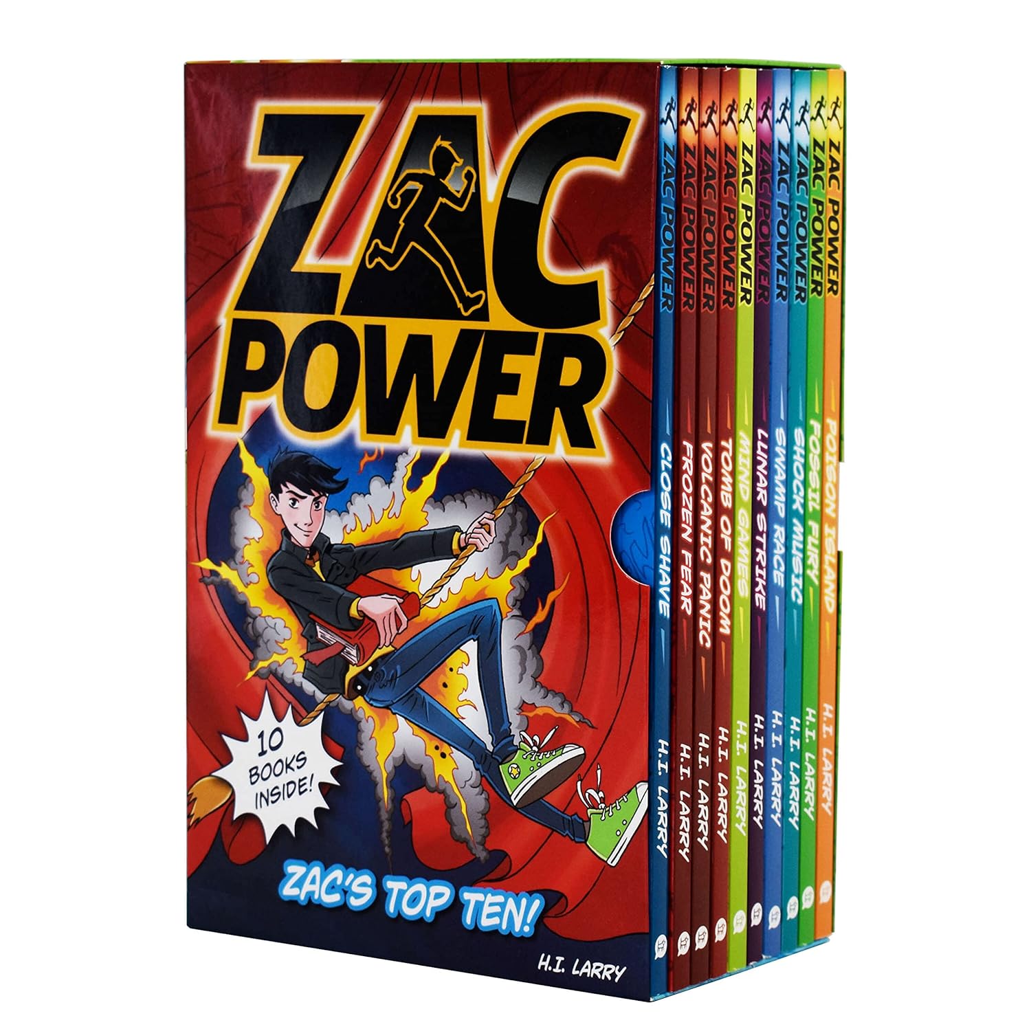 Zac Power Top 10 Books Collection Box Set