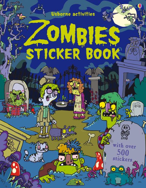 Zombies Sticker Book