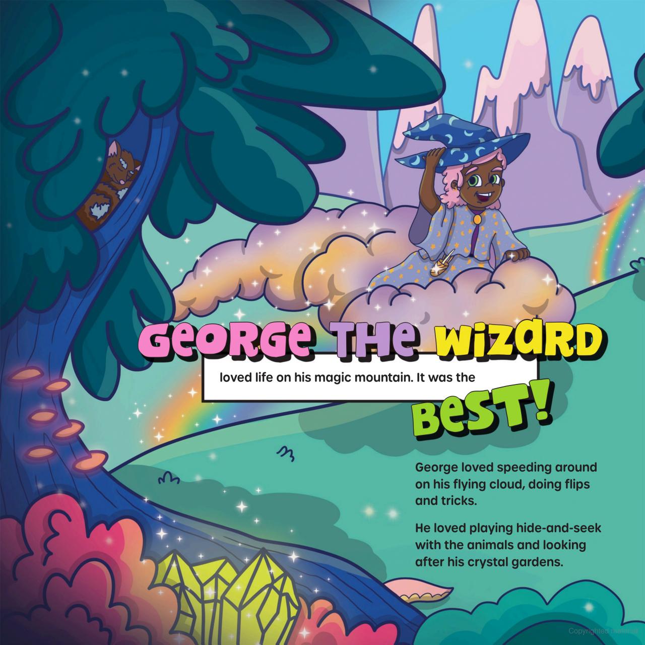 George the Wizard: Let your magic shine!