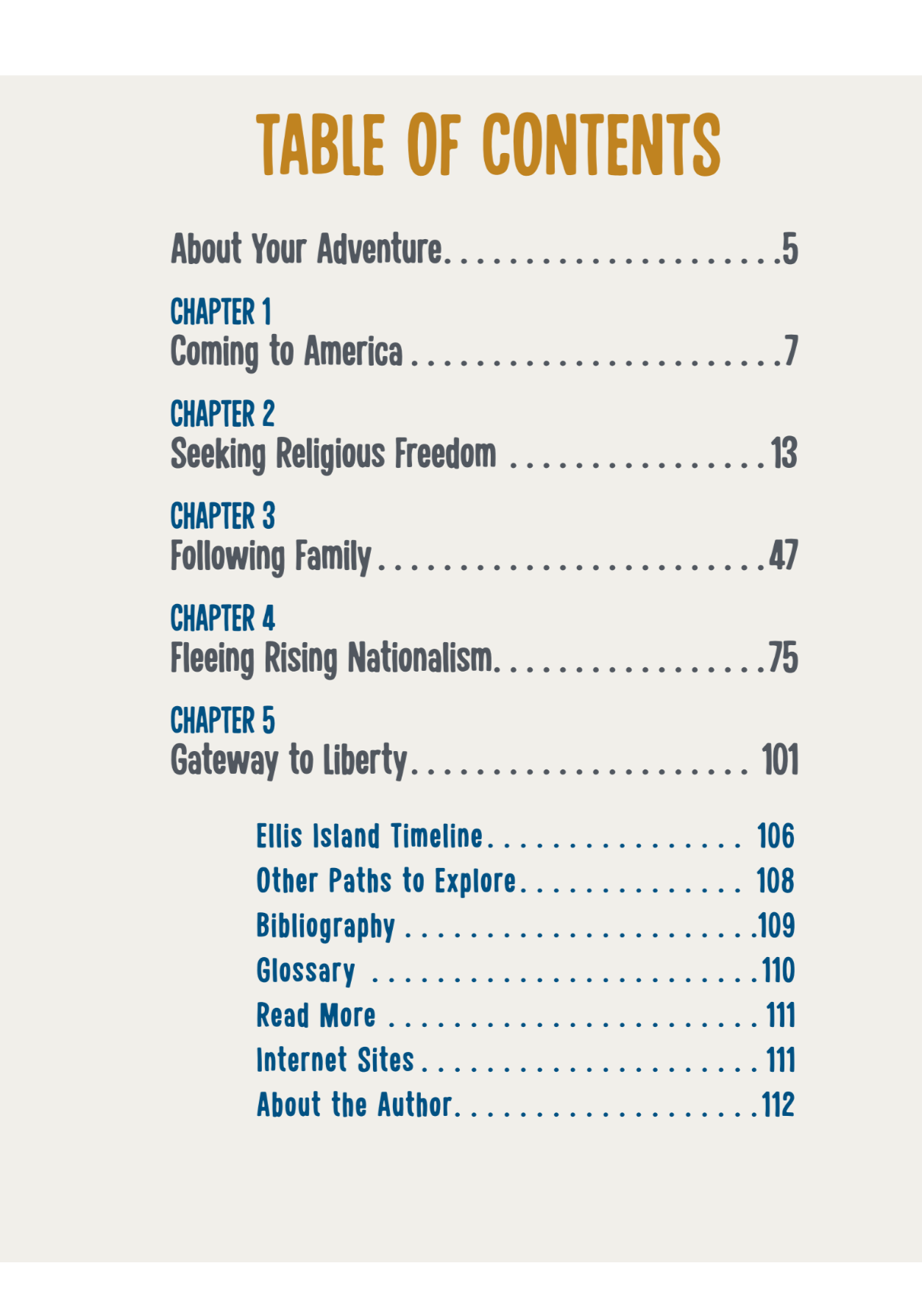 You Choose - Seeking History: Immigrating to America Through Ellis Island