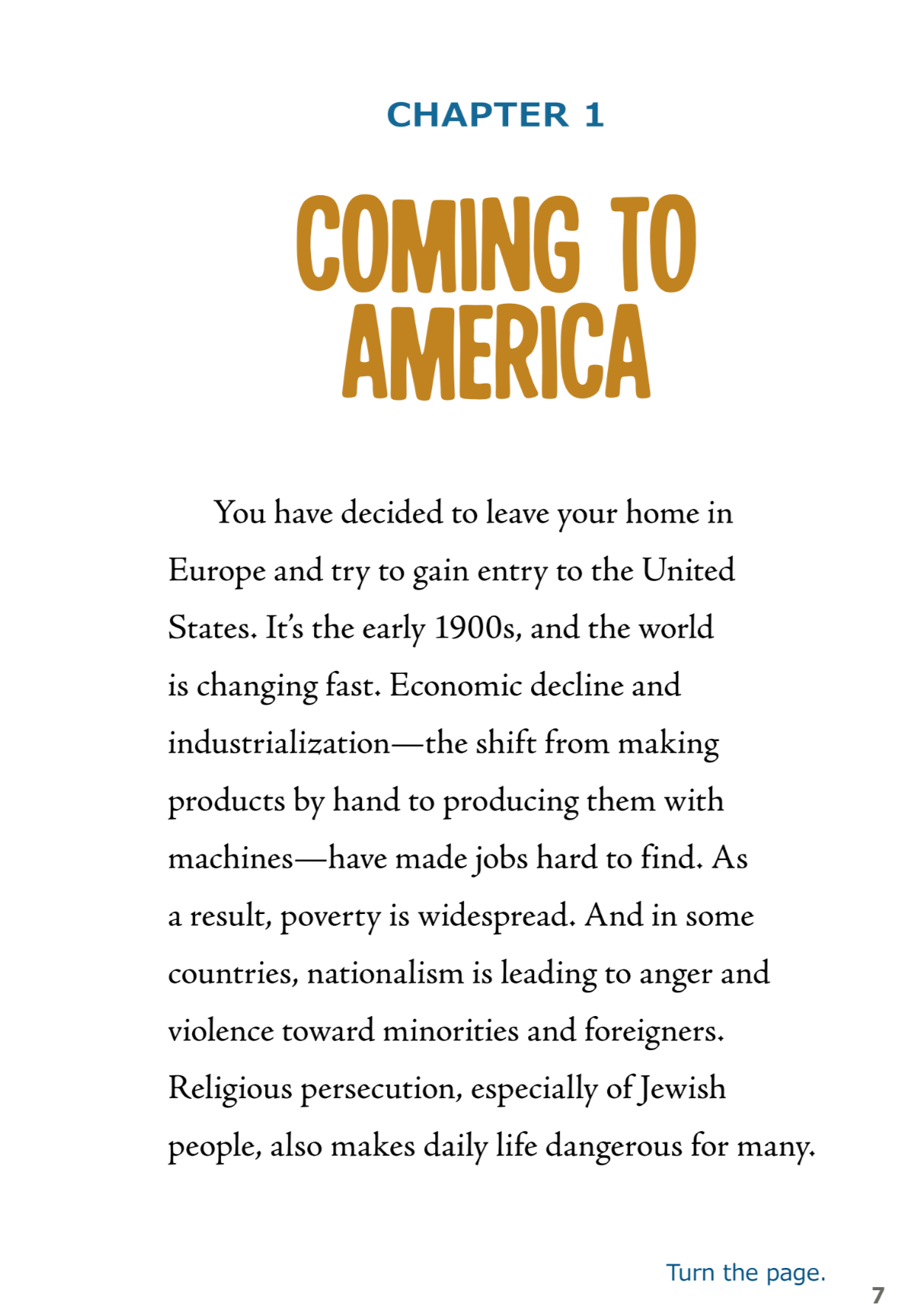You Choose - Seeking History: Immigrating to America Through Ellis Island