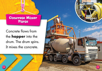 At The Construction Site: Concrete Mixers