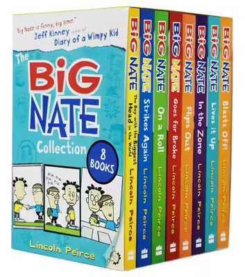 Big Nate 8 Book Box Set (Slipcase)
