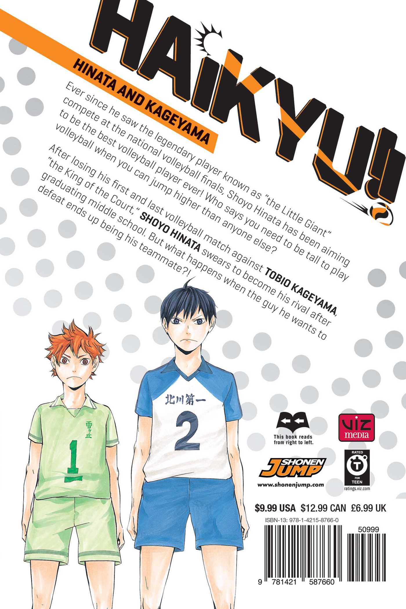 Haikyu!!, Vol. 1