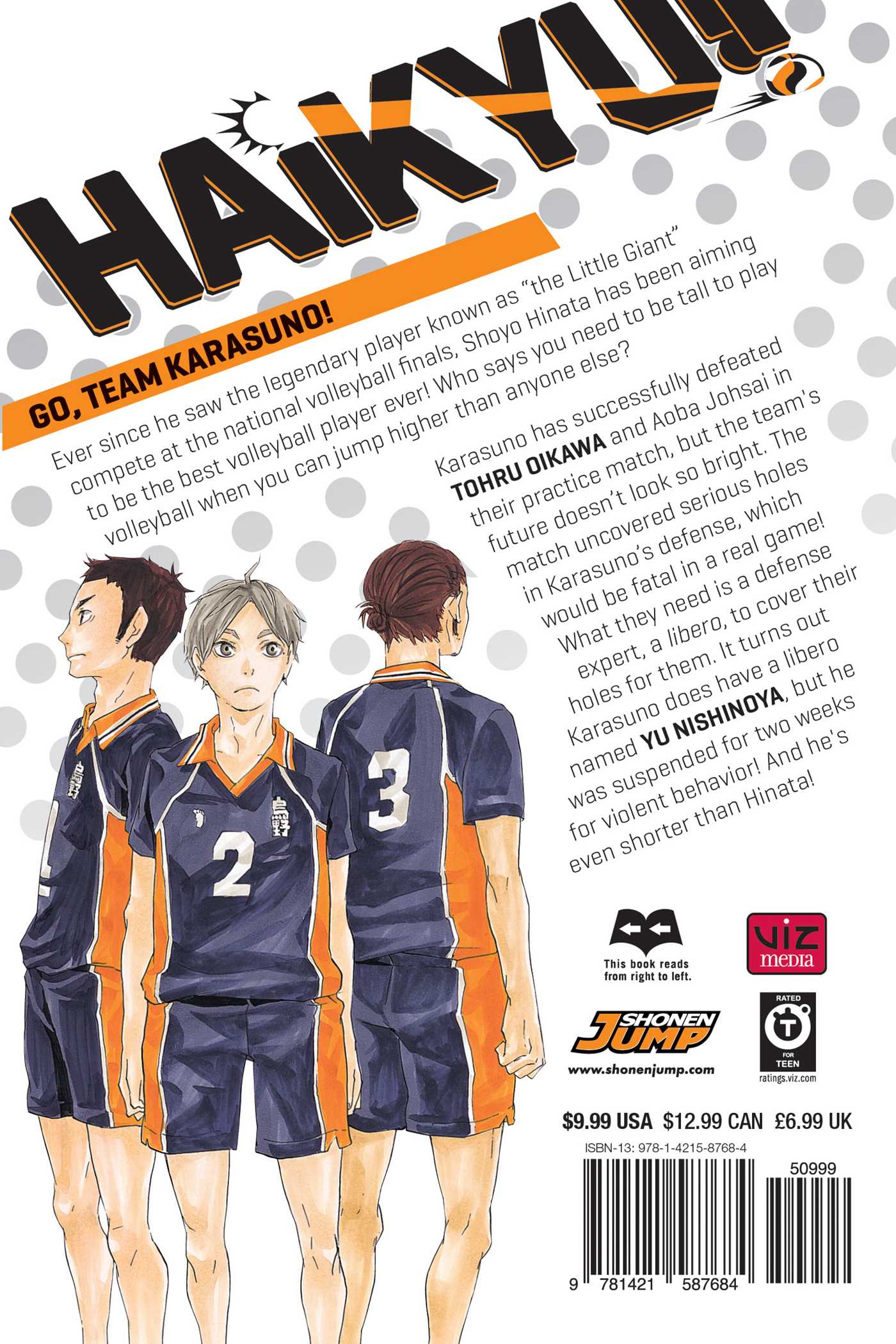 Haikyu!!, Vol. 3