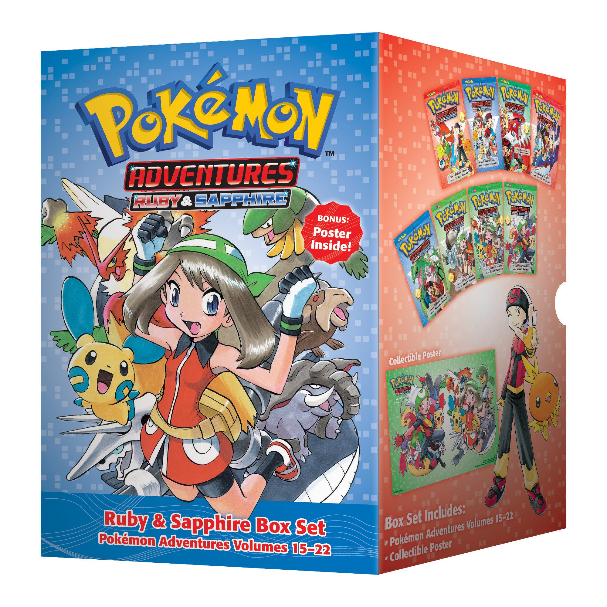 Pokemon Adventures Ruby & Sapphire Book Box Set (slipcase)