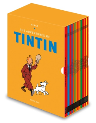 Tintin Paperback 23 Book Box Set (slipcase)