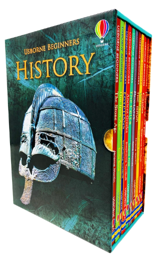 Usborne Beginners History Collection 10 Book Box Set (Slipcase)