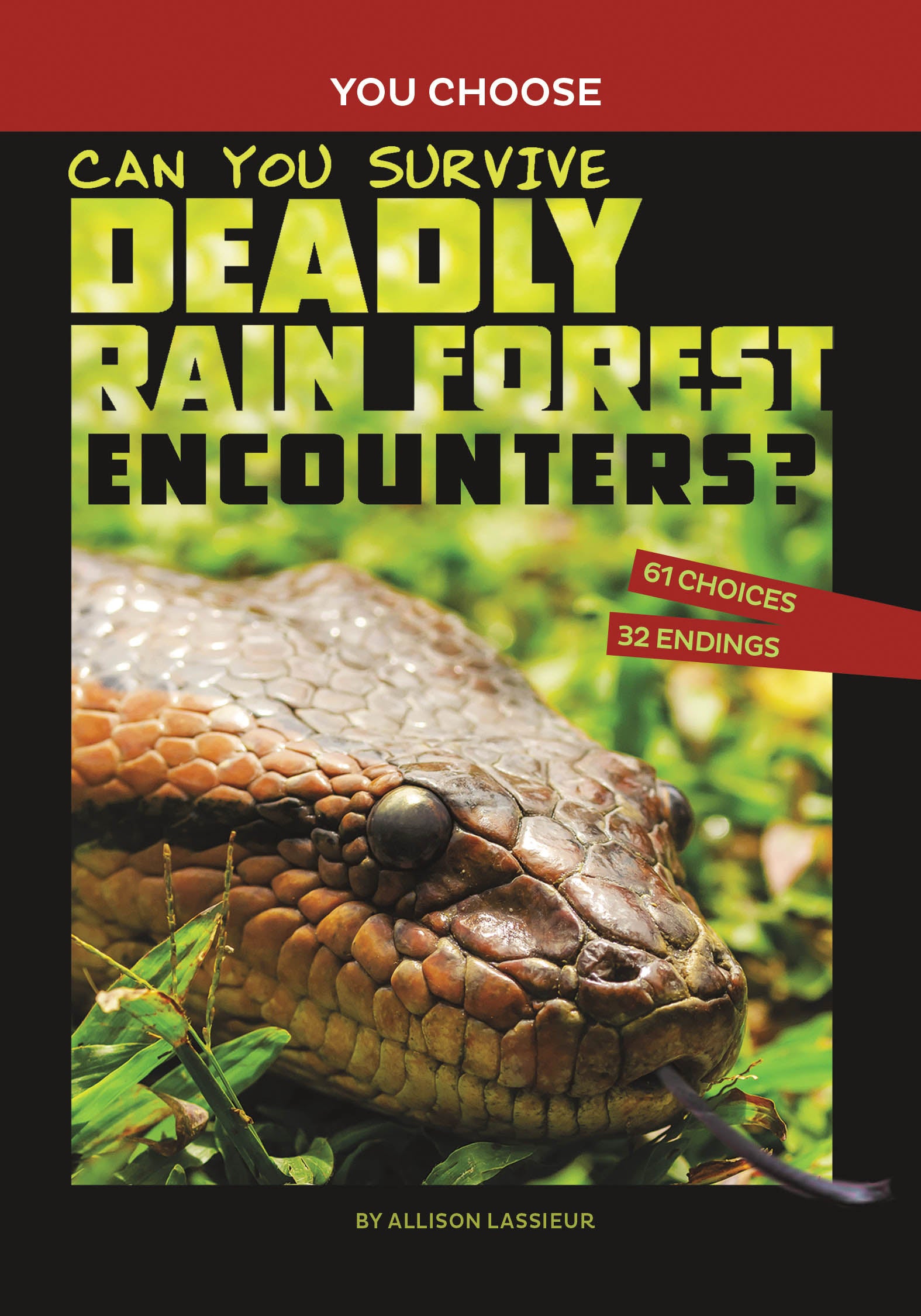 You Choose Wild Encounters: Can You Survive Deadly Rain Forest Encounters?